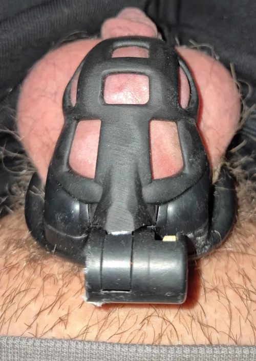 Just locked myself in