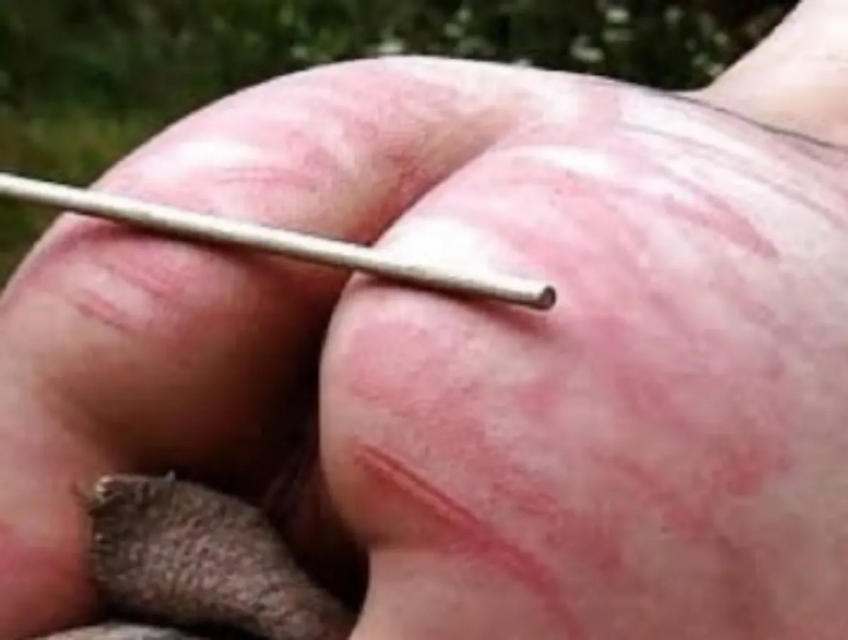 My pleasure so that she can sit on her fiery ass...another powerful act from me..