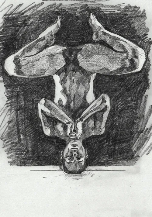 Predicament — Pencil study