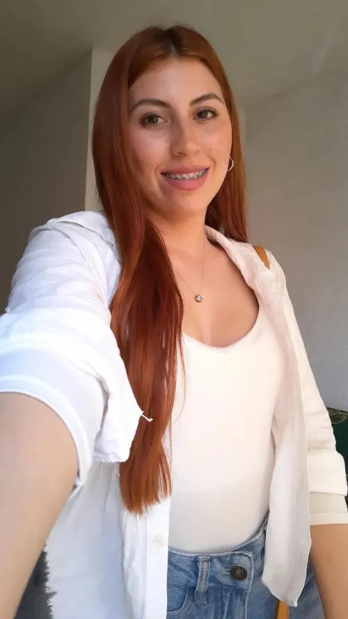 Redhead with braces. How do you see it?