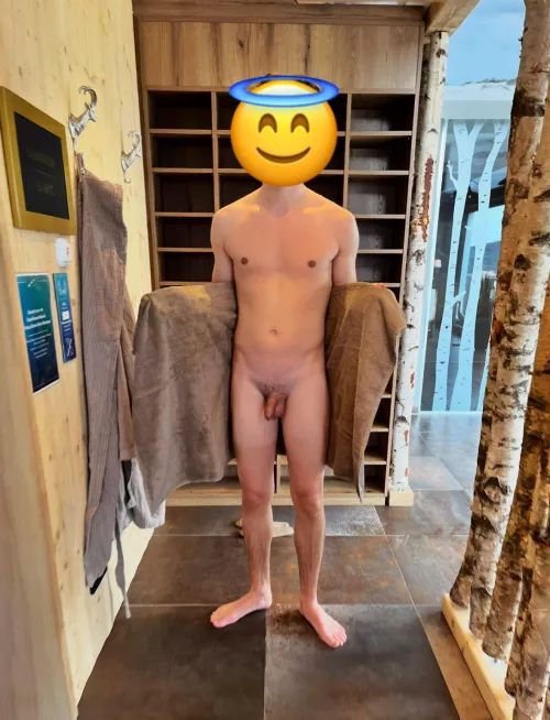 Sauna is one of my favorite places ever. I started with 16 (now 25) just feeling free and naked 🥰 (from germany)