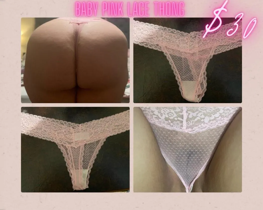[selling] who wants these sexy thongs…let my BBW/MILF pussy fill it with juices for you…