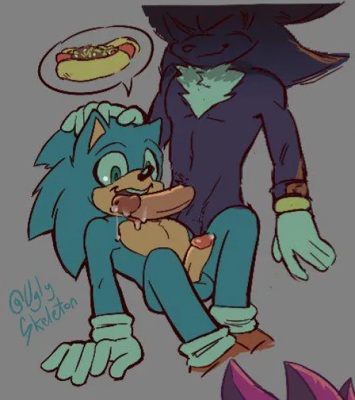 Sonic x Shadow Gay Porn [MM](UglySkeleton)