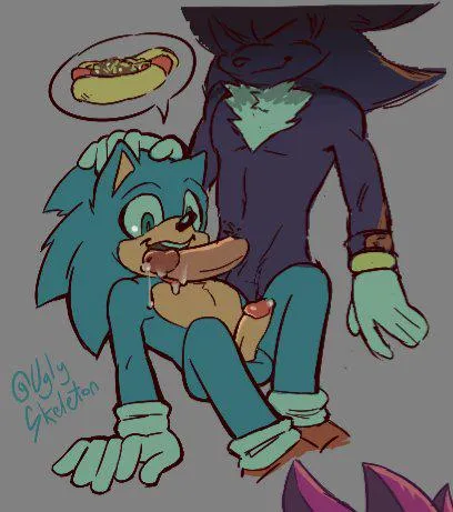 Sonic x Shadow Gay Porn [MM](UglySkeleton)
