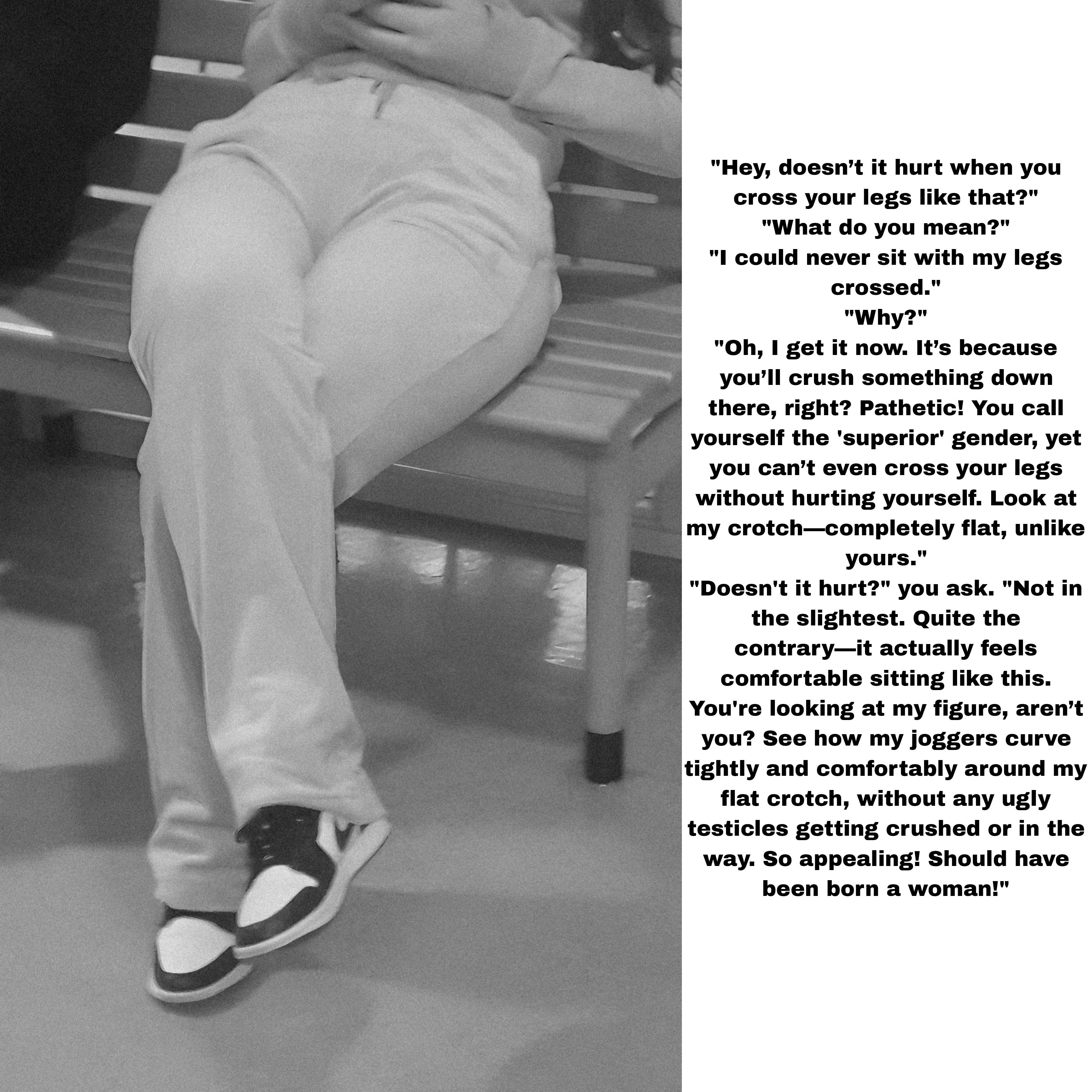 The Superiority of a Flat Crotch (no imagefap)