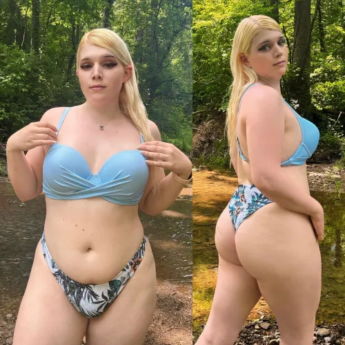 Caked up outdoors 😛