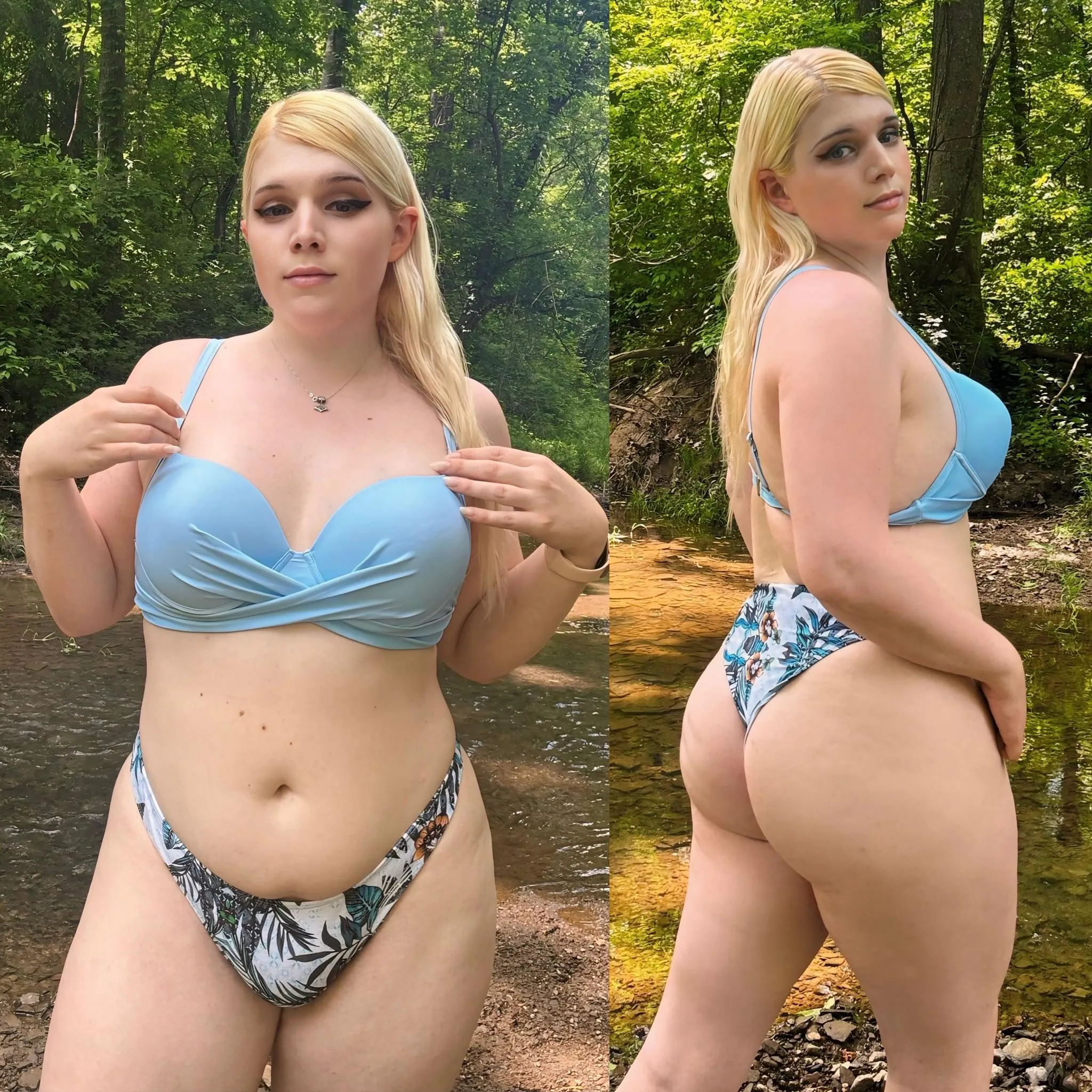 Caked up outdoors 😛