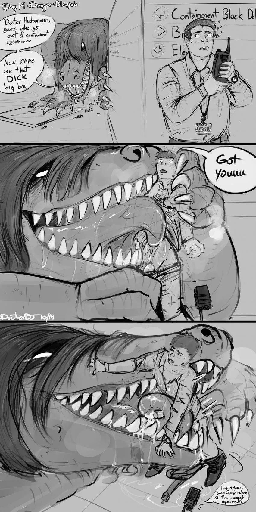 Danger Blowjob [MF] (doctordj)