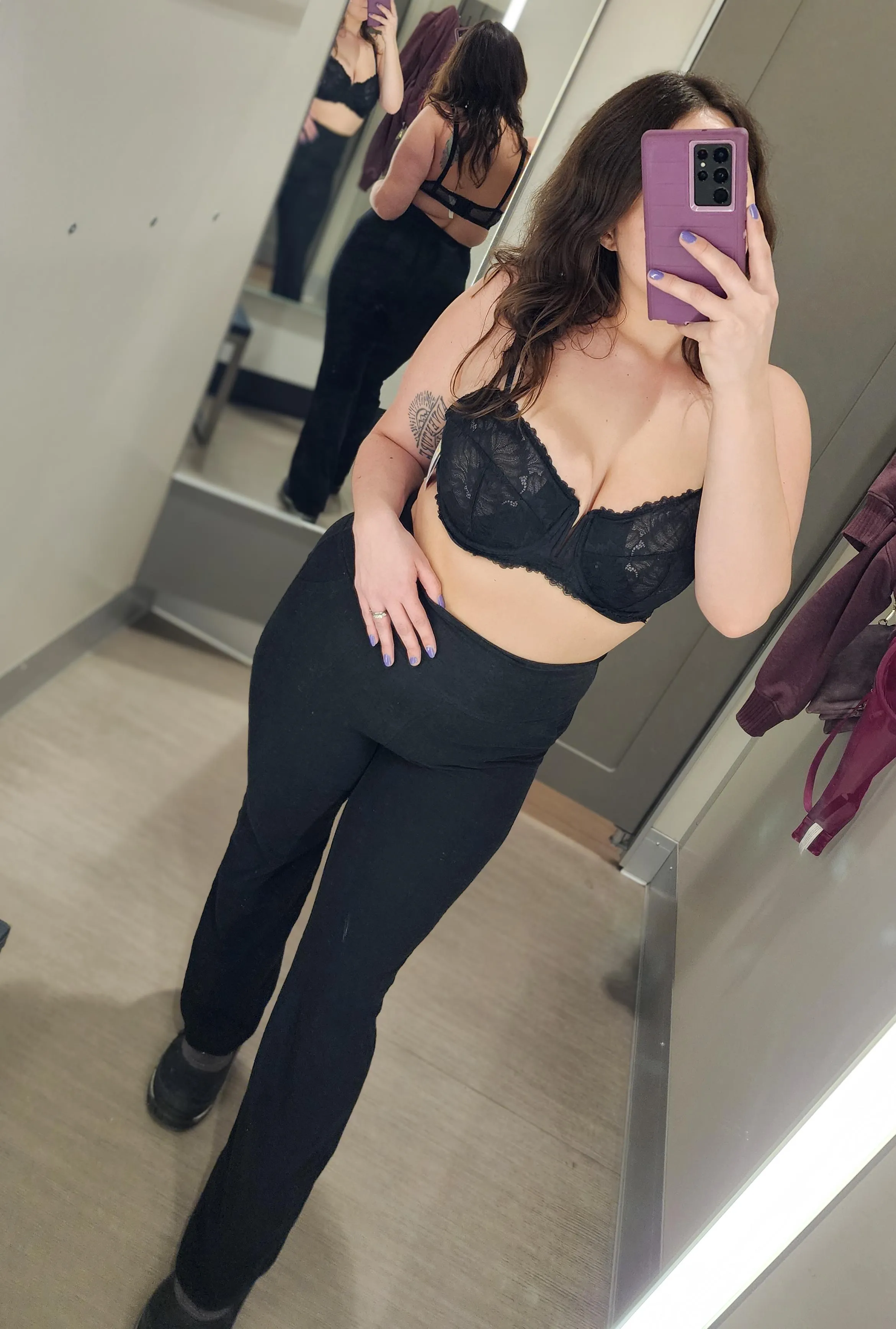 Dressing room fun