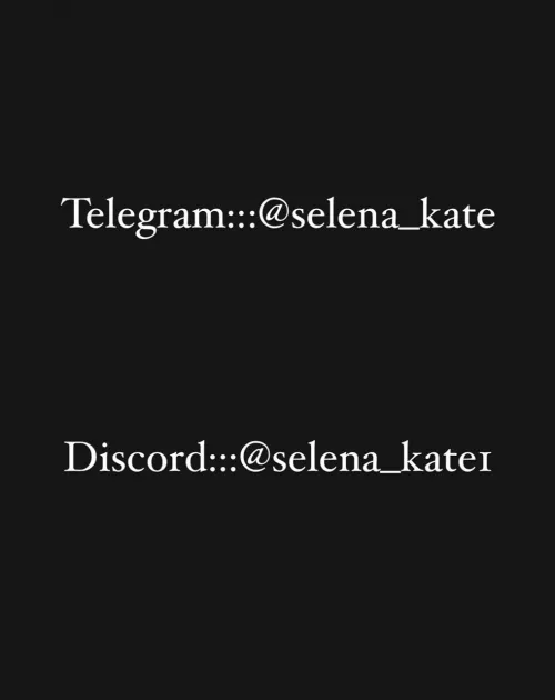 [F4M] I'm m down to fuck, facetime or sexting blowjob creampie doggy, text me on Discord:;@selena_kate1 or Telegram;:@Selena_kate