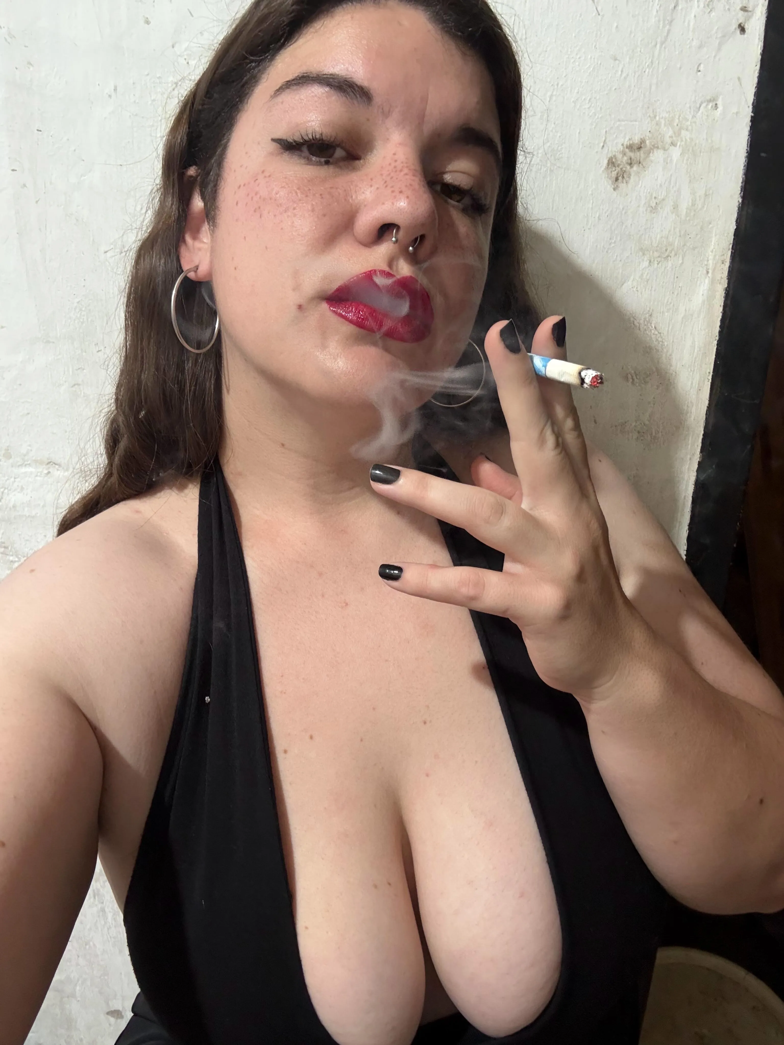 First puffs of the day...