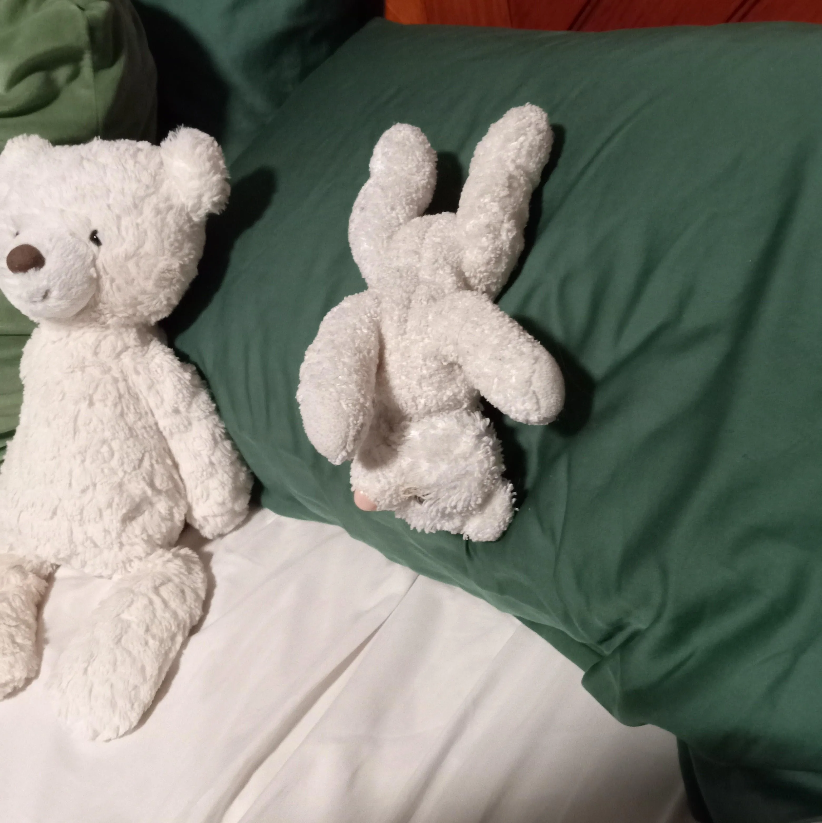 Found my stuffies like this! She looks like she's been murdered 😳