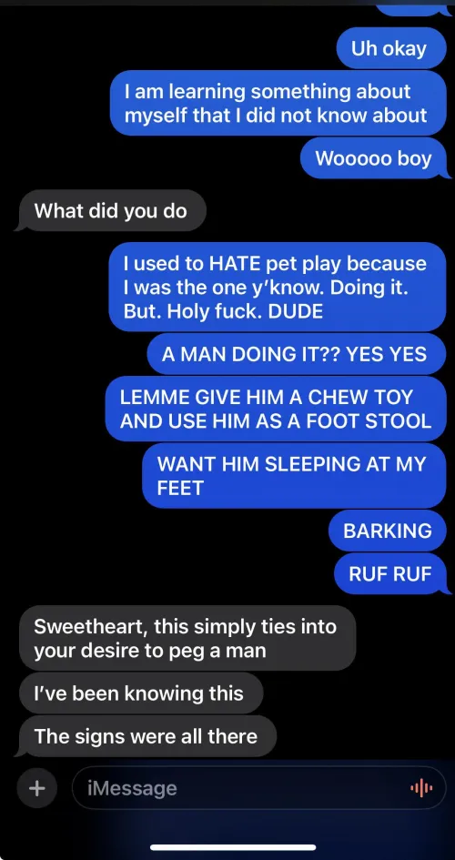 Friend calling me out