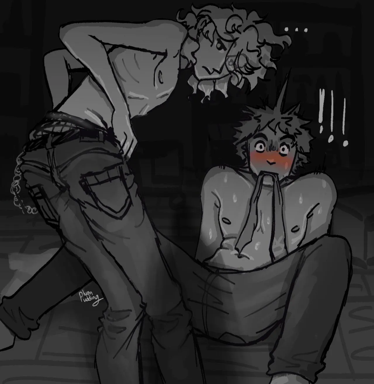 hajime and nagito, caught in 4K