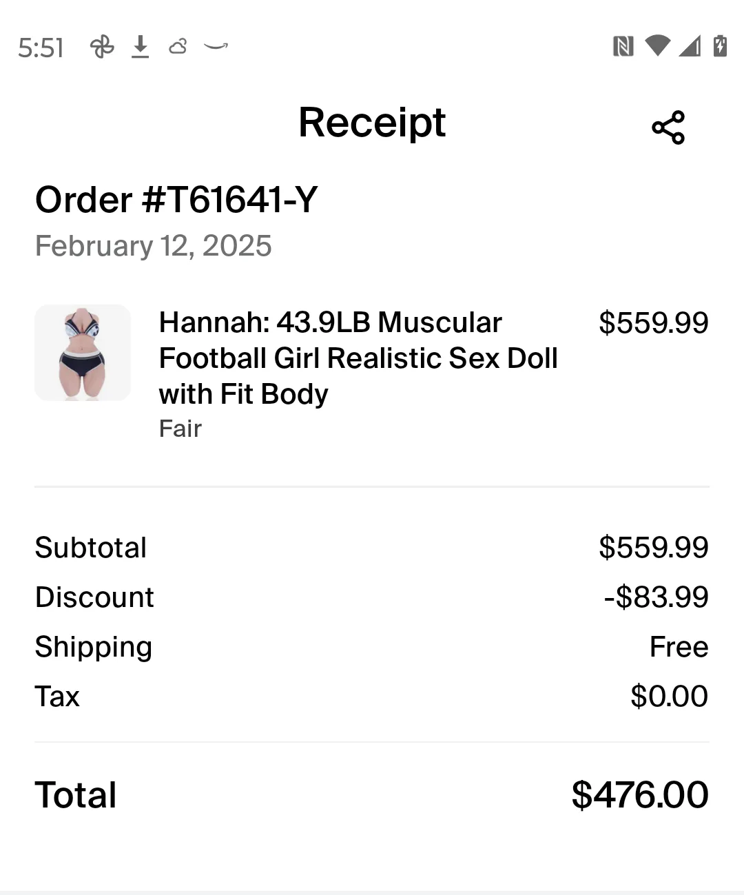 Hannah Valentine purchase