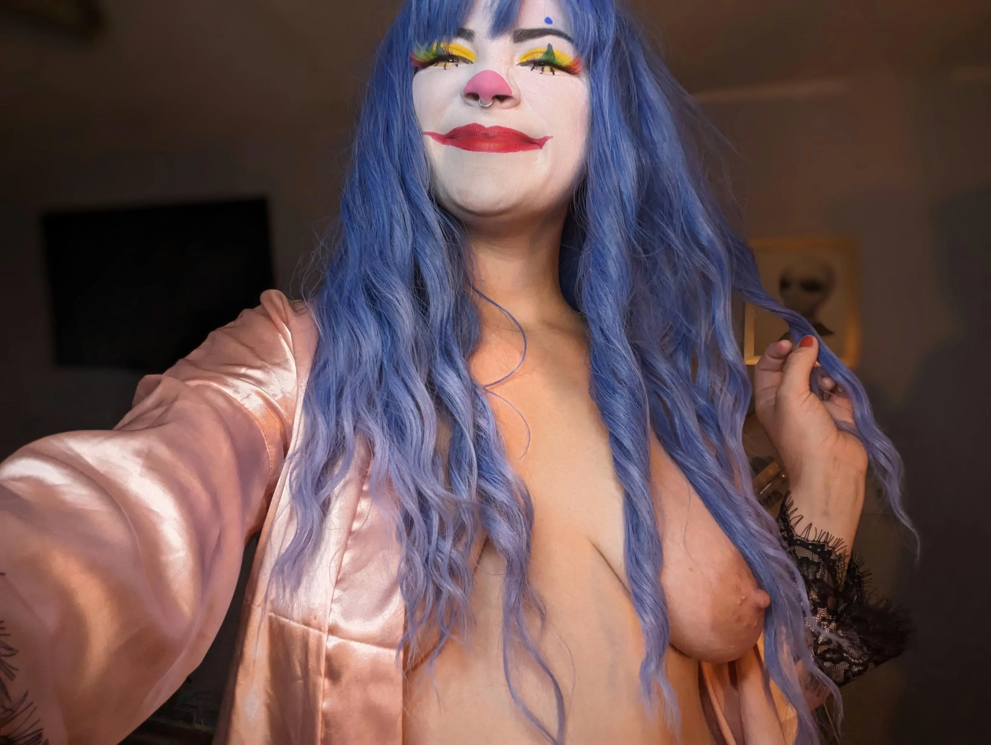 How long have you wanted to fuck a clown?