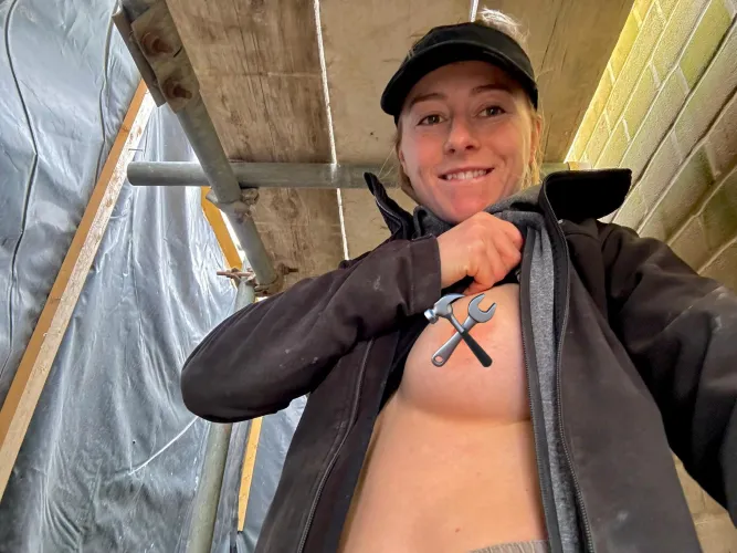 I love flashing at work