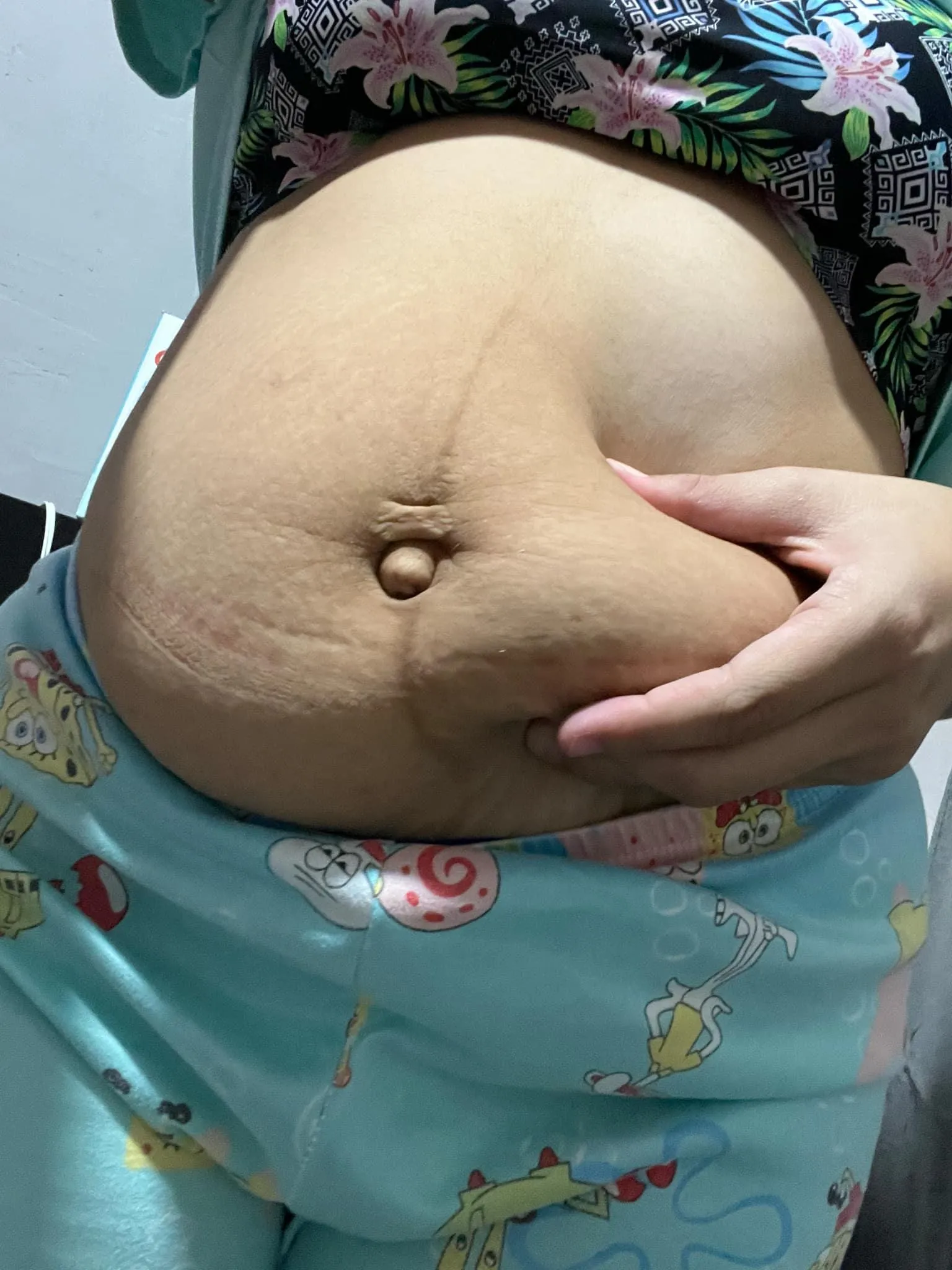 I want to be so stuffed until I can walk