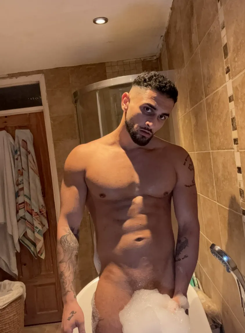 I'm about to take a bath