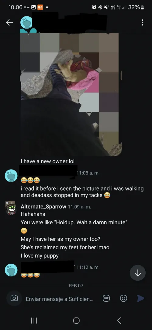 I'm lucky my mommy doesn't mind sharing lol