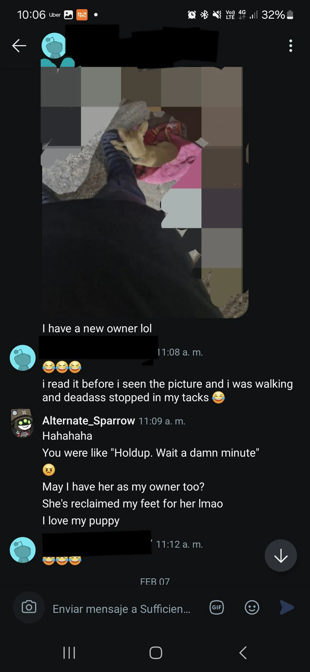 I'm lucky my mommy doesn't mind sharing lol I'm lucky my mommy doesn't mind sharing lol