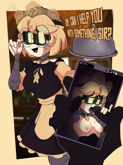 It turns out that V is not just a maid in this manor...🫣