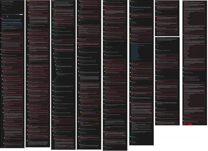 Just a little reminder for those wondering why rule 6 exist (this is on a single post)