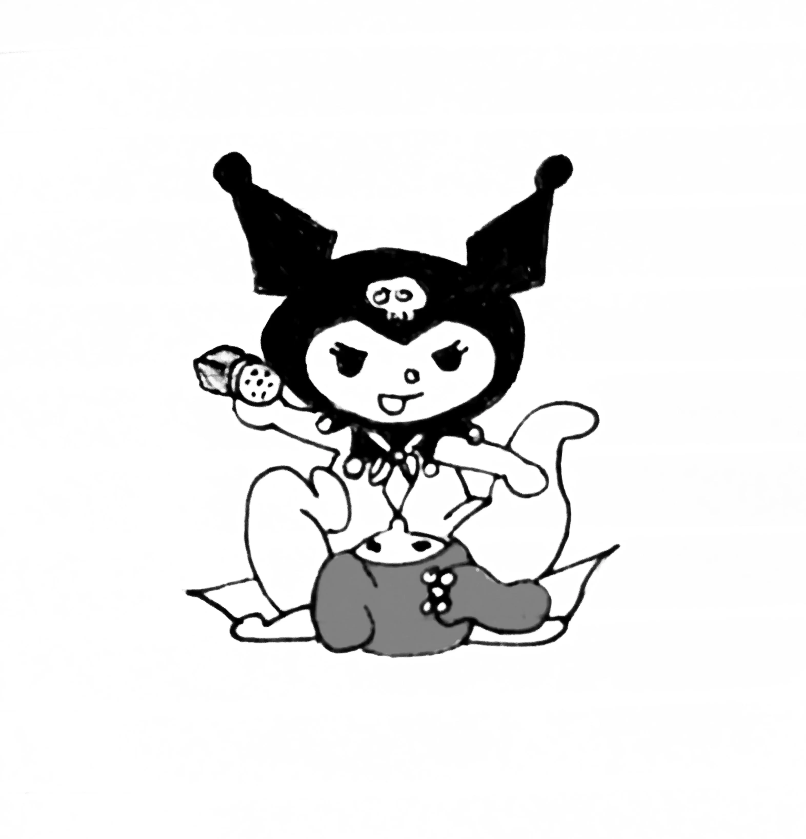 kuromi changing my melody