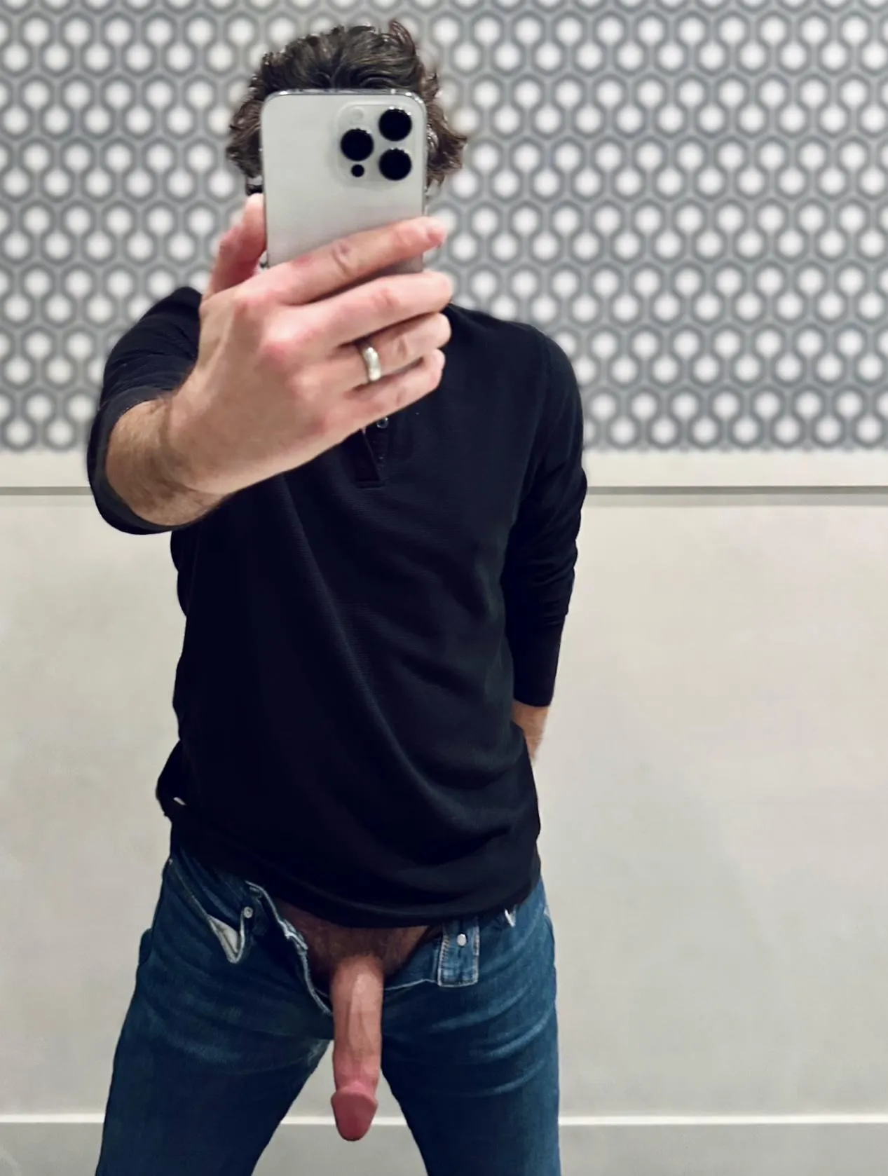 Love the denim, but the zipper might be the secret sauce