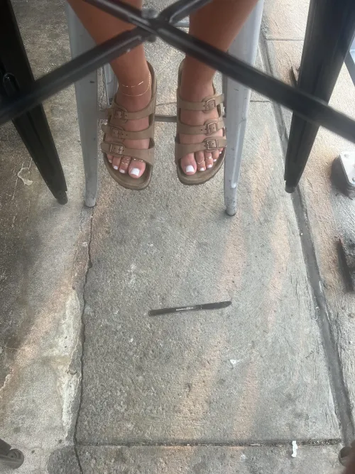 Oops… do you mind getting my knife? 😉