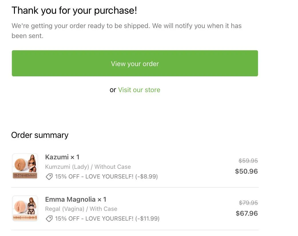 Placed an order today. Can’t wait for the girls to arrive!