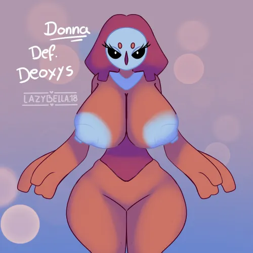 quick new character! Donna Defence Deoxys [F] (Lazybella18)