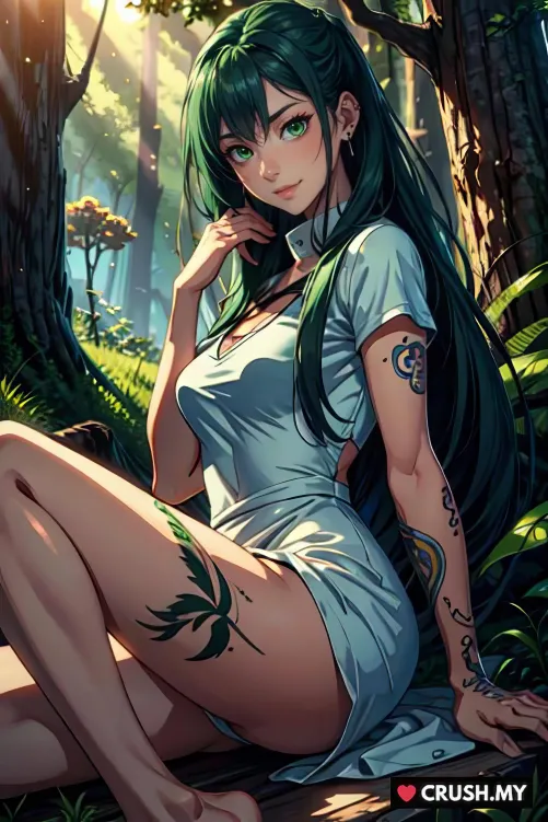 Temptation wrapped in a smile.