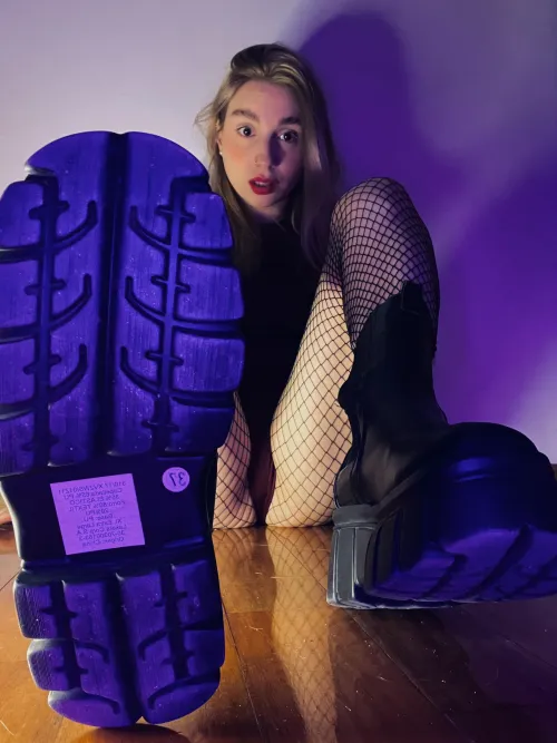 under my boots, it's your favorite place