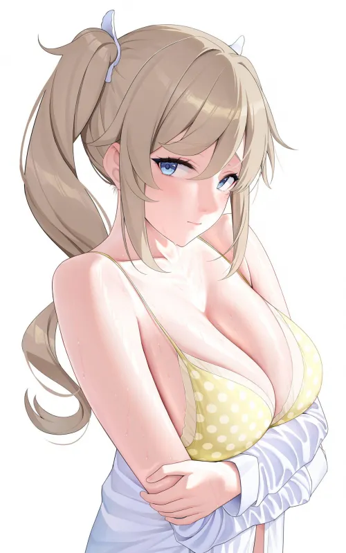 Barbara's new swimsuit