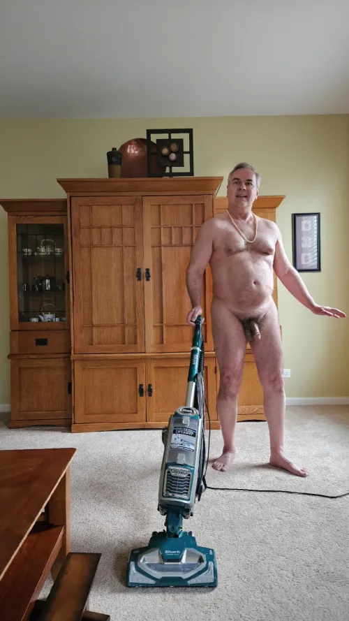 Cleaning the house with style