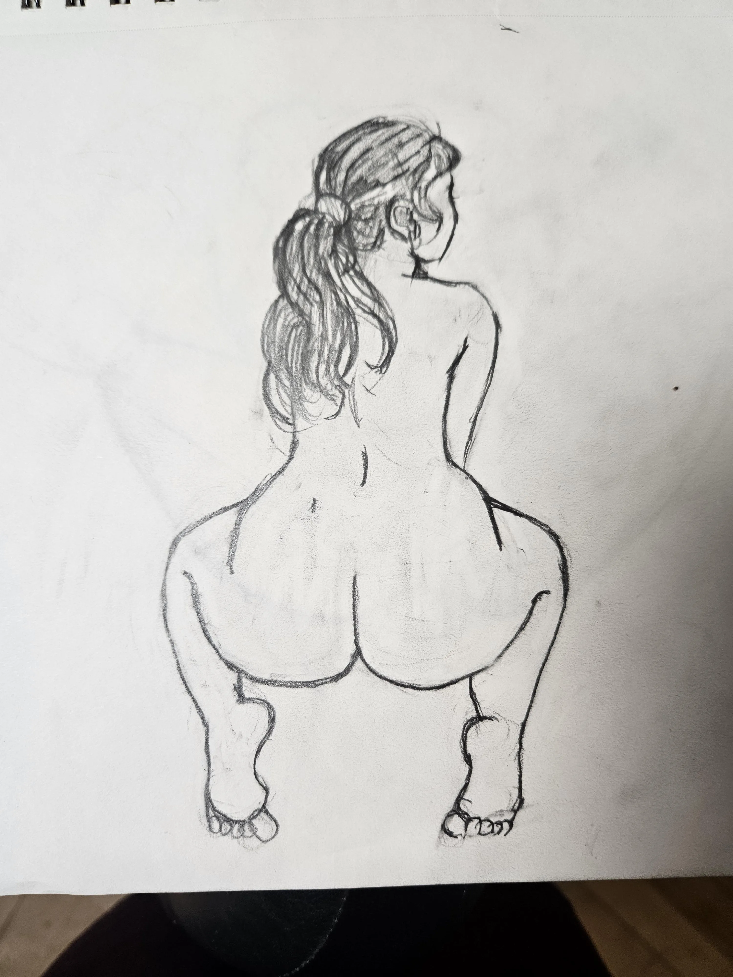 Cutie patootie with a big bubble booty