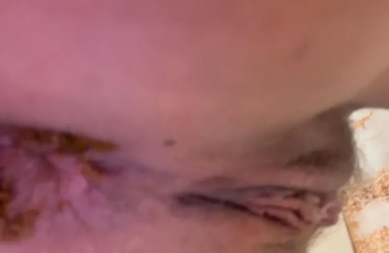 Eat my poopy butthole or hairy pussy first? [F]