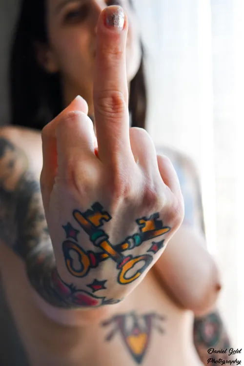 Fuck you! No wait, fuck me!