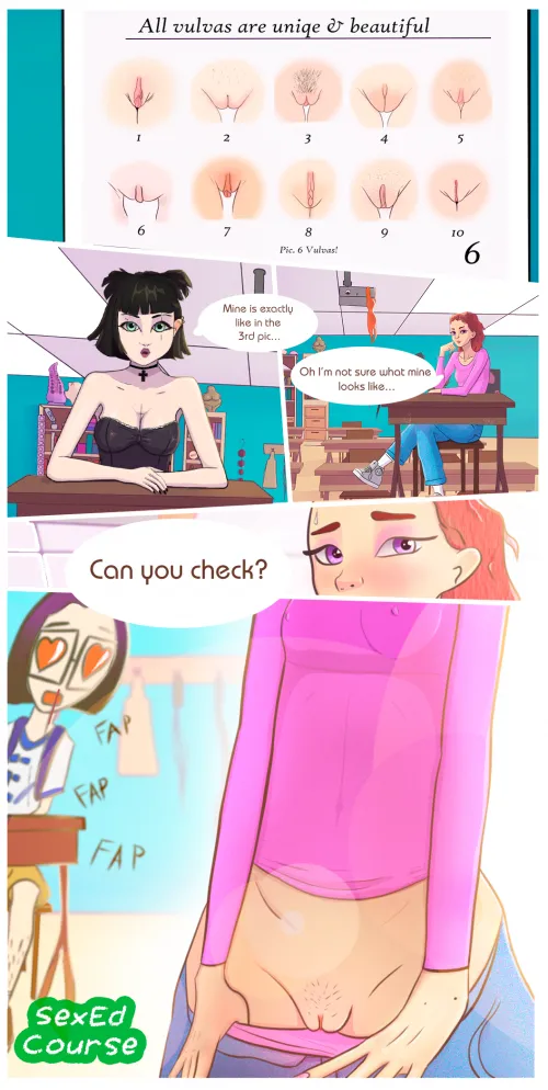 Get to know your classmates better in SexEd Course Chapter 1! Link is down below