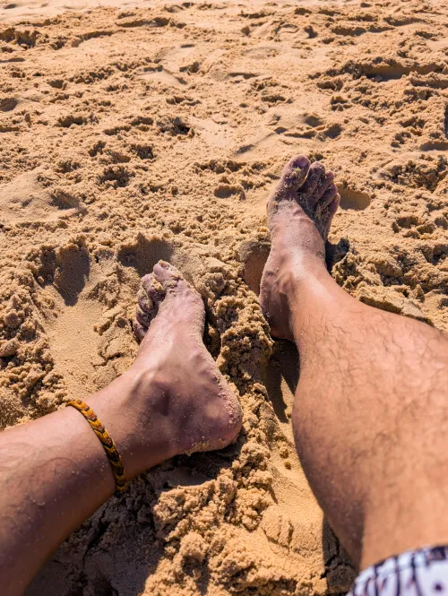 Just another day in the sand