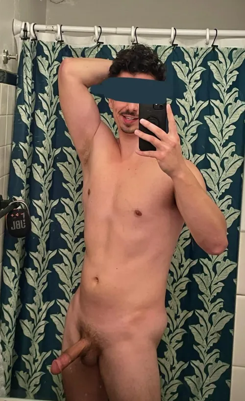 My biceps aren’t the only meaty thing in this pic…