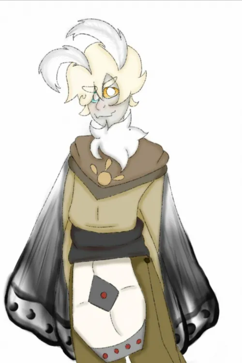 my fluffy oc named Ren