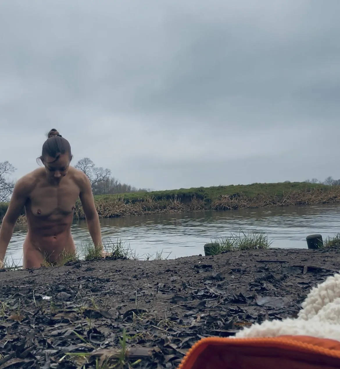 (oc) went for a little dip today 