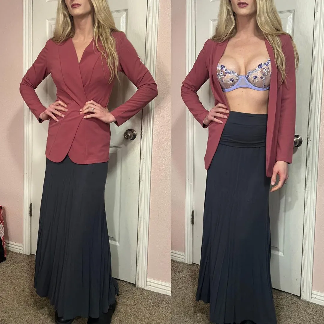 Off to work, open for business