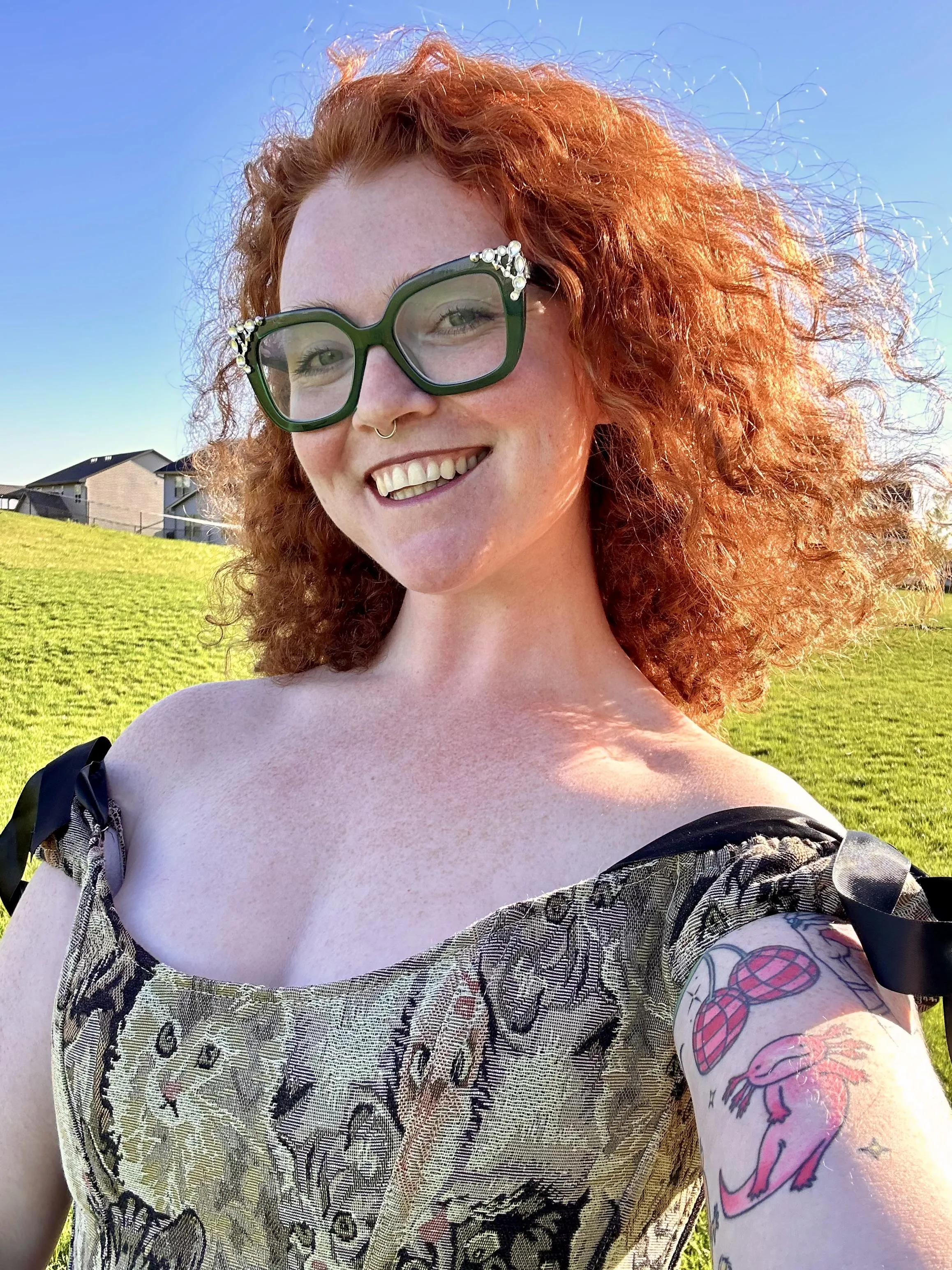 on full display today hehe