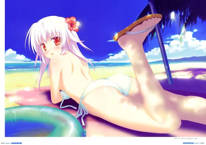Ototsu Yume at the beach
