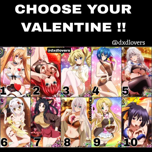 Pick your Valentine