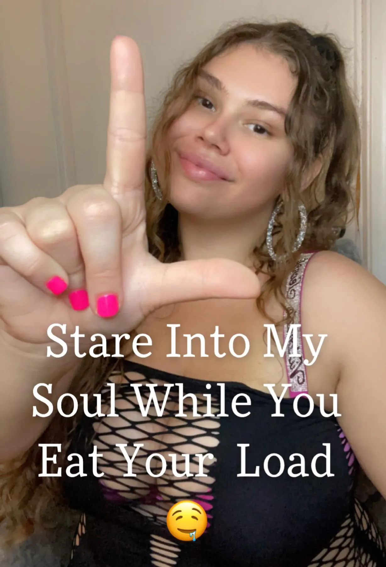 Stare Into My Soul Like The Pathethic Pussy Free Cum Guzzle While You Eat Your Load 🤤