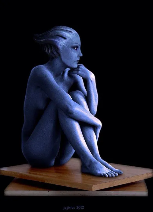 Stay faithful to Liara and keep your romance blue (Pinterest by Jm Pug)
